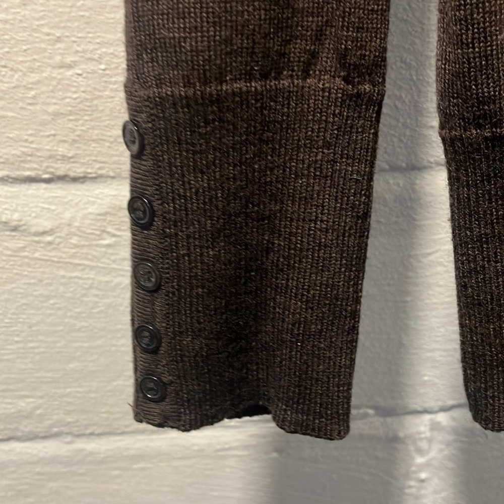 Vintage wool brown turtleneck sweater women’s medium - Picture 4 of 4